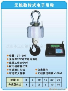 无线数传式电子吊称