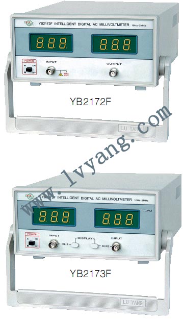 数字交流毫伏表YB2172F