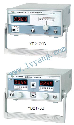 数显交流毫伏表YB2172B