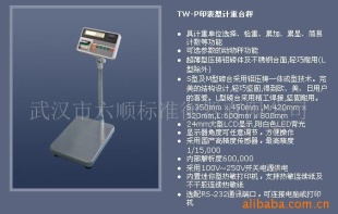 广州计重台秤
