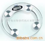 多功能圆形玻璃健康秤