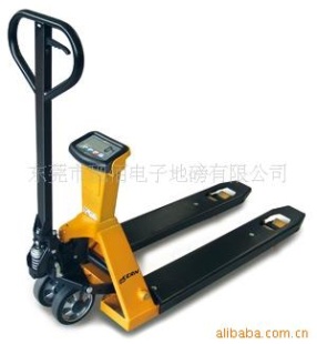 精确手动液压叉车称
