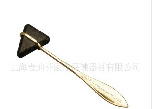 麦迪芬MDF-505K三角镀金叩诊锤