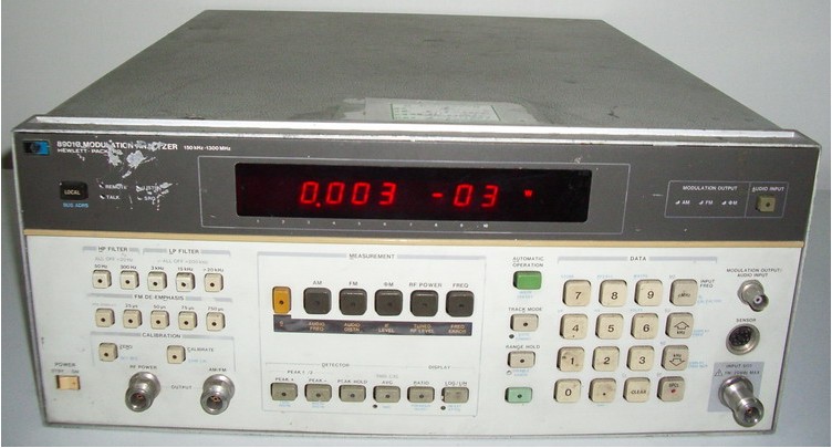 调制度分析仪8901A
