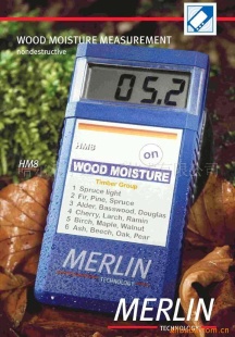 奥地利merlin的HM8-WS1HD1木材水分仪