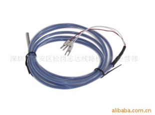 线路板设备用铁氟龙PT100温度探头