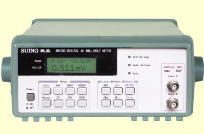 数英仪器SM1000 数字交流毫伏表