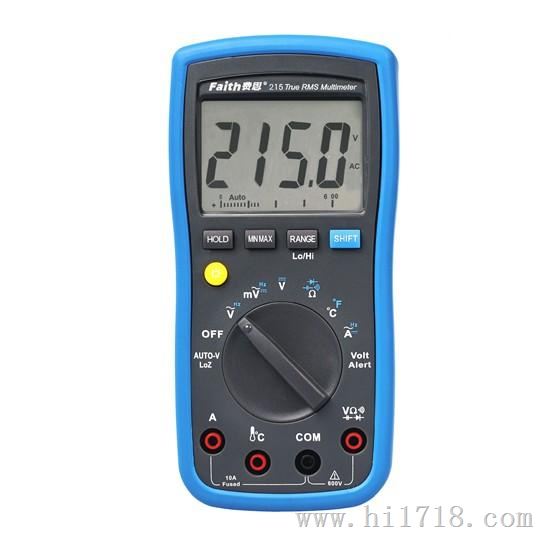 FT215 宽频响真有效值万用表