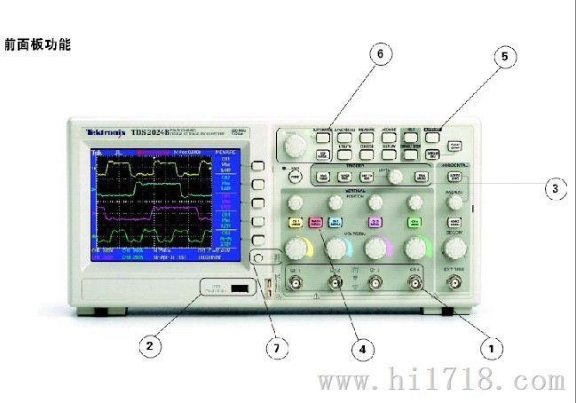 TDS1000B系列数字存储示波器