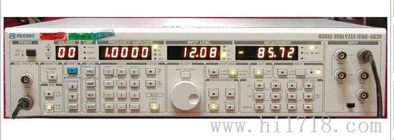 MAK-6630可程式音频分析仪