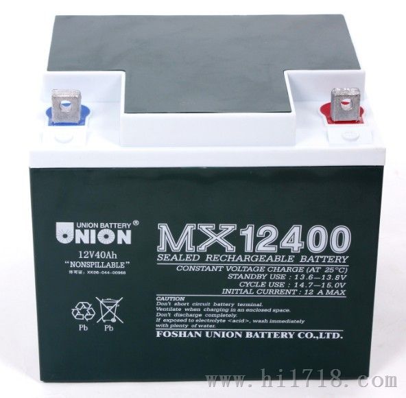 UNION蓄电池MX12400