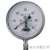 不锈钢膜盒电接点压力表
