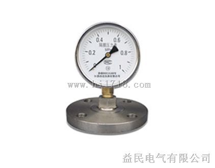 隔膜压力表