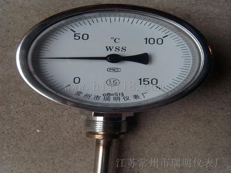 轴向型双金属温度计