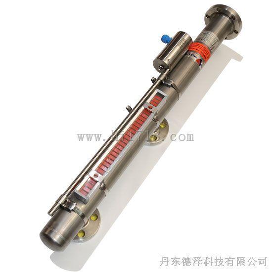 可配磁翻板的磁致伸缩液位计