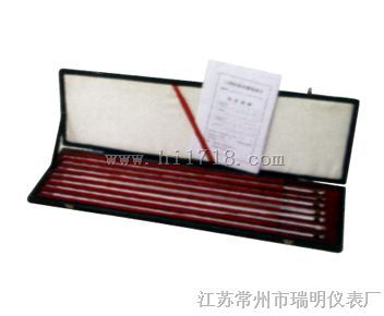 常州WLB-21型二等标准玻璃水银温度计 