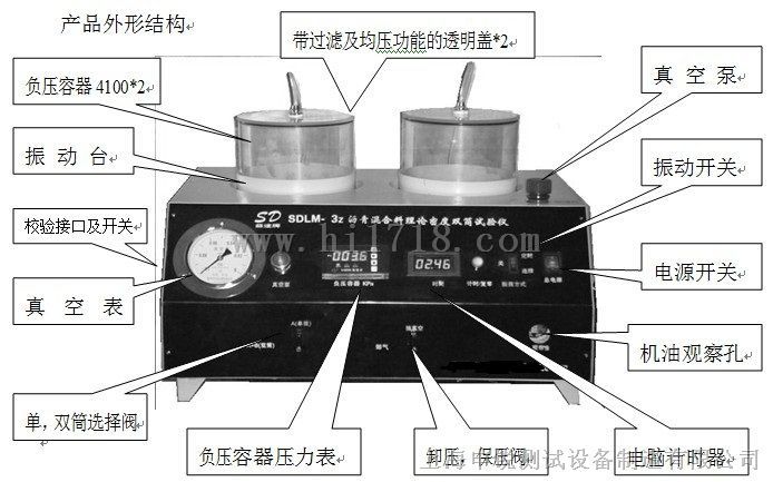 SDLM-3Z 沥青混合料双筒理论密度仪