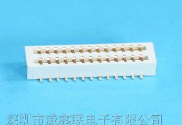 5.0双槽板对板连接器