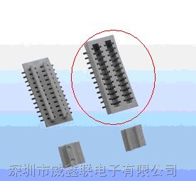 板对板母座双槽连接器