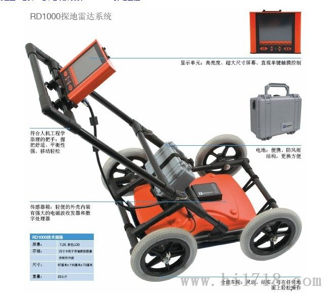 RD1000雷达探测仪
