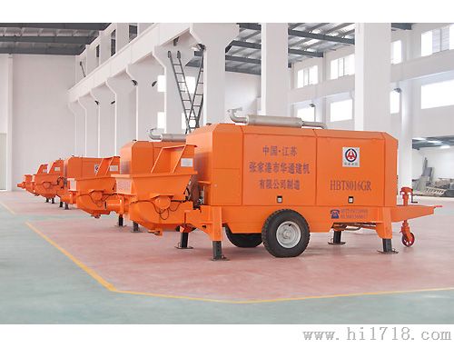 云南会泽铅锌矿矿用细石混凝土泵