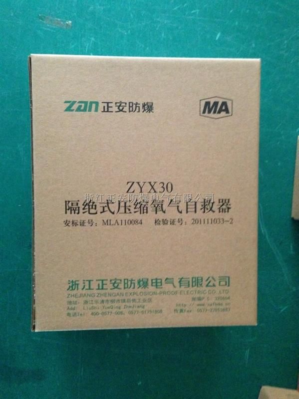 ZYX45 隔绝式压缩氧气自救器