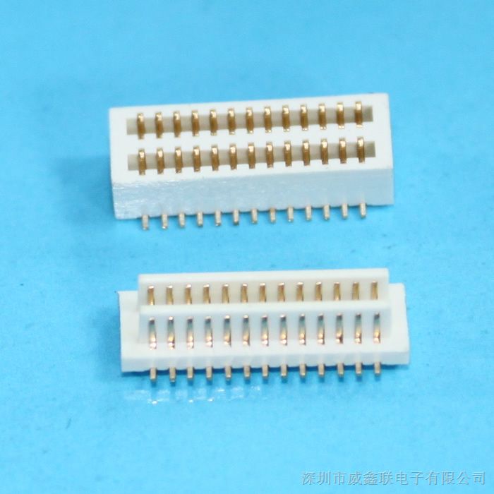 威鑫联0.8-80P板对板连接器