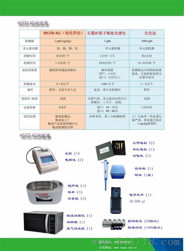 稻谷重金属快速分析仪