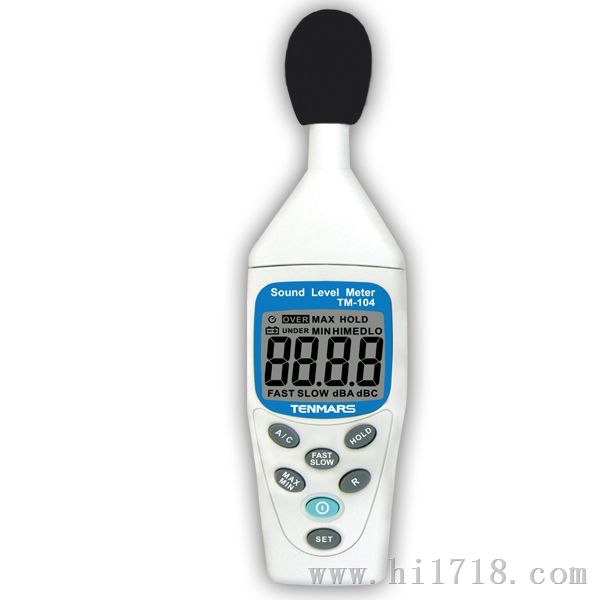 台湾正品泰玛斯TM-104噪音表