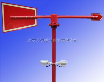 带灯夜光金属风向标