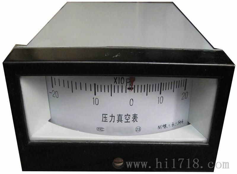 矩形膜盒压力表