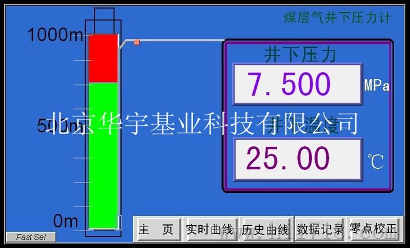 直读式电子井下压力计