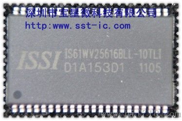 issi SRAM|IS61WV25616BLL-10TLI