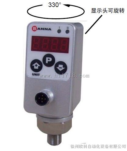 BANNA 电子式压力传感器 PE80