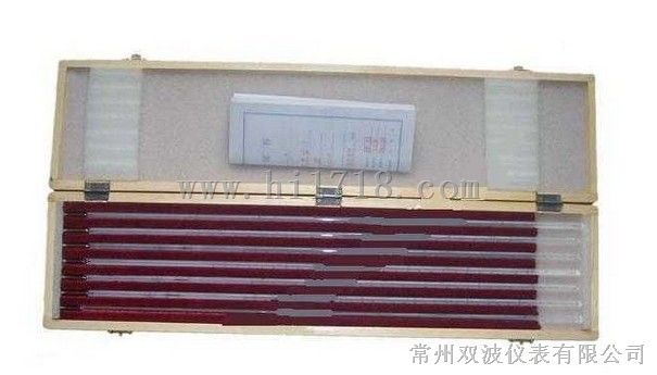 熔点棒式水银温度计
