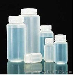 Nalgene耐洁塑料透明PP广口瓶