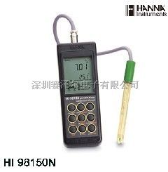 哈纳HANNA HI98150防水型便携式pH测定仪