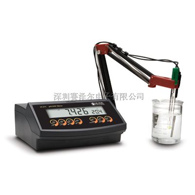 哈纳HANNA HI2211微电脑台式酸度pH测定仪