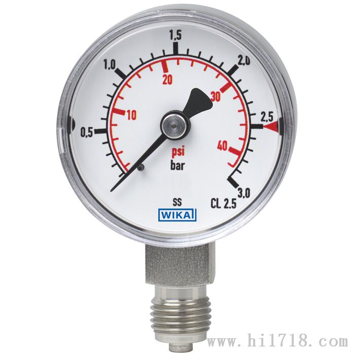 WIKA   131.11 波登管压力表