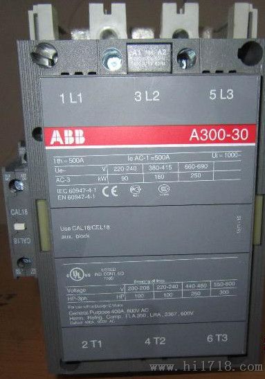 ABB交流接触器