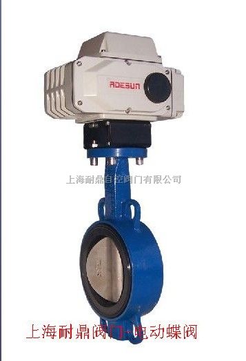 D971-10型 对夹式电动蝶阀