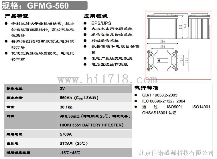 山东圣阳GFMG系列胶体蓄电池