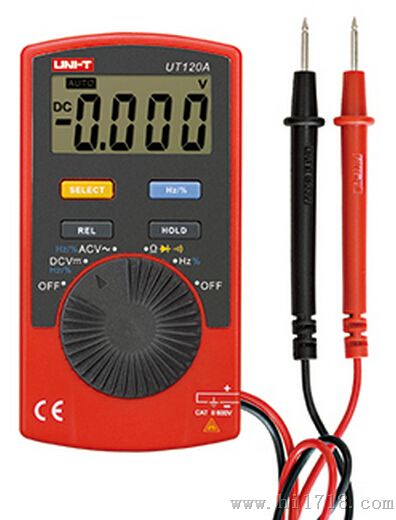 口袋型数字万用表 UT120A