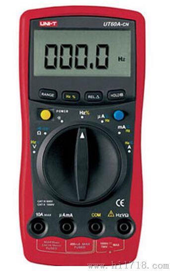 通用型数字万用表 UT60A-CN