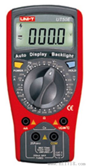 通用型数字万用表UT50C