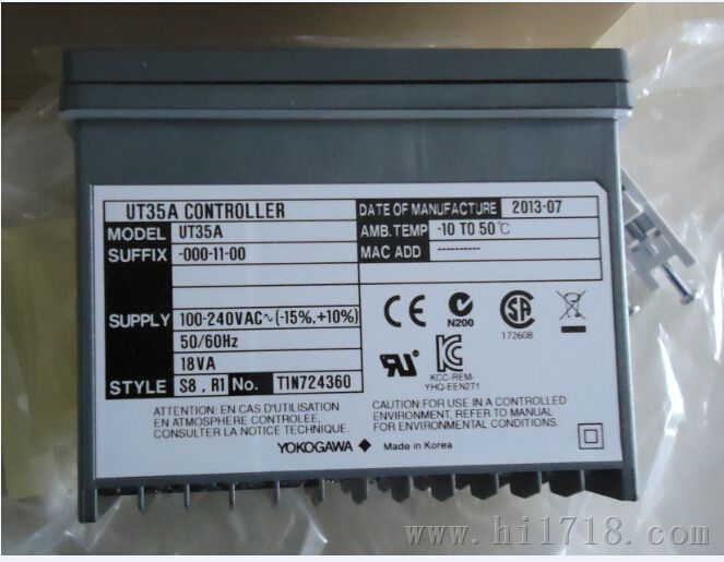 UT35A-001-10-00温度控制器