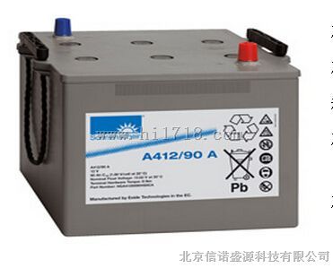 德国阳光蓄电池12V90Ah型号A412/90A